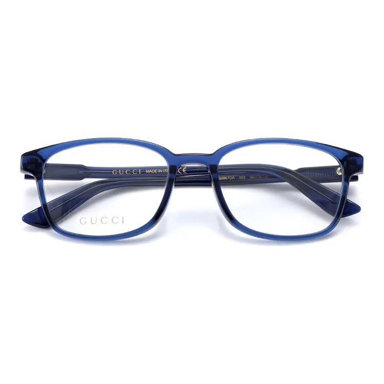 GUCCI Eyeglass Frames Women's Blue-2