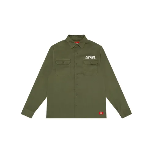 Dickies Shirts Unisex Army Green