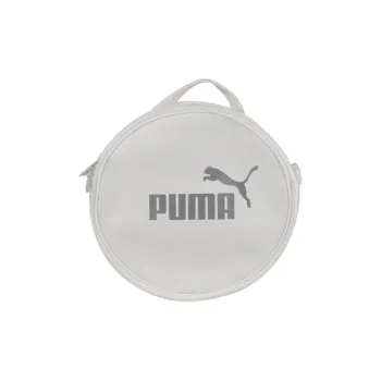 PUMA Fabric Round Bag Backpack Regular Unisex Pearl White