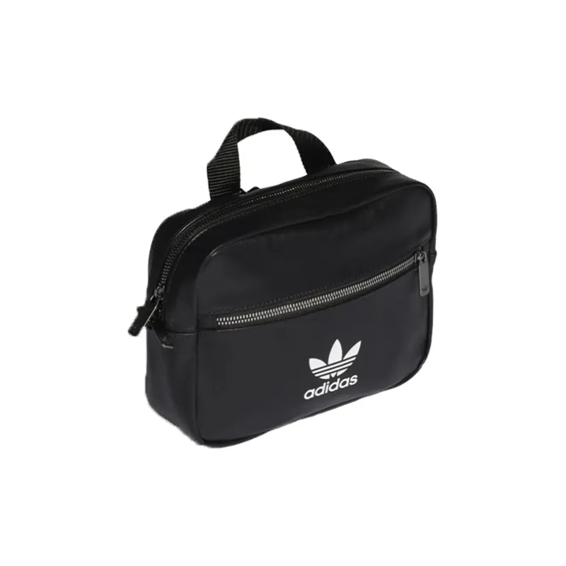 Adidas Originals Artificial Leather Handbag Backpack Mini Women's Black-2