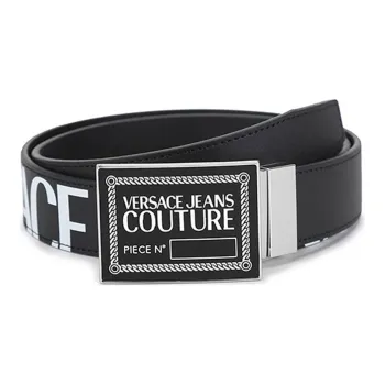 VERSACE JEANS COUTURE Leather Belts Men Black