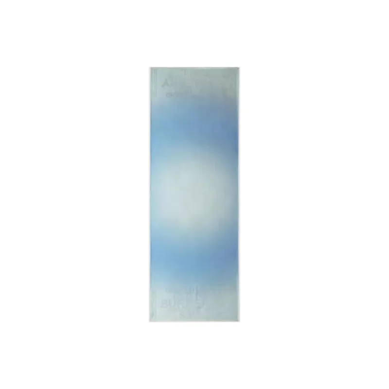 Burberry Horseferry Silk Scarves Unisex Light Blue/Soft Yellow Umber-1