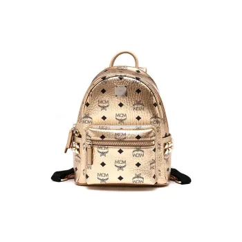 MCM Backpacks Gold