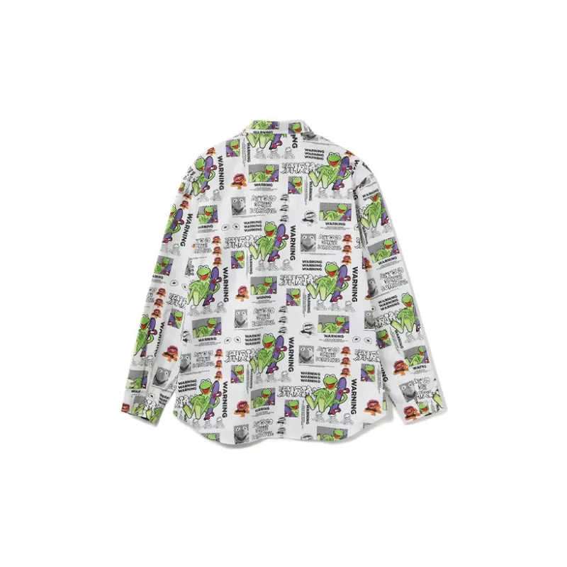 Disney X LINING Disney Shirts Unisex White-1