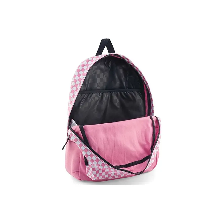 Vans Cotton With Polyester Backpack Regular Women's Pink-3