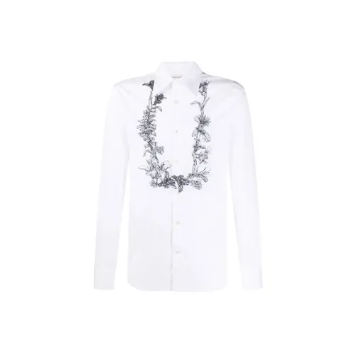 Alexander McQueen Shirts Men White