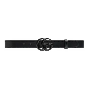 GUCCI Gg Marmont Thin Buckle Belt