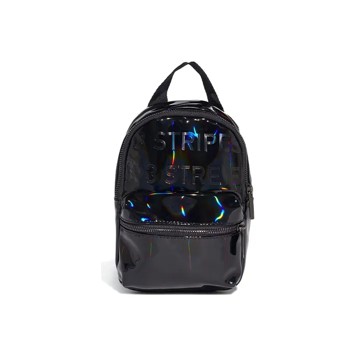 Adidas Originals Polyurethane Backpack Mini Women's Black-0
