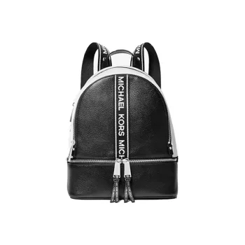 MICHAEL KORS Rhea ZipMICHAEL KORS Handbag Collection Leather Backpack Medium Size Women's Black
