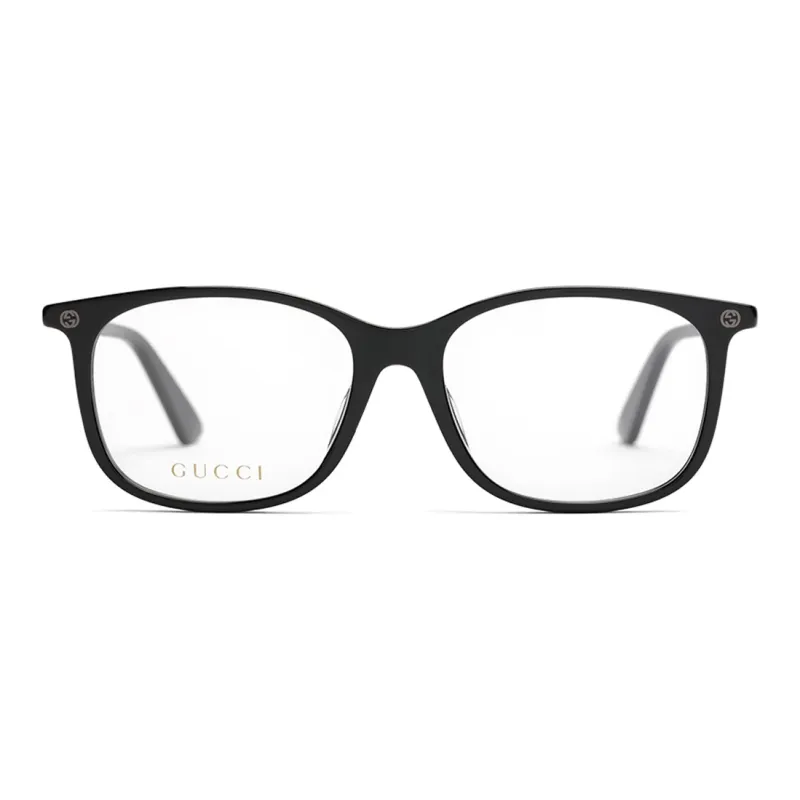 GUCCI Eyeglass Frames Women's Black Frame/006-0