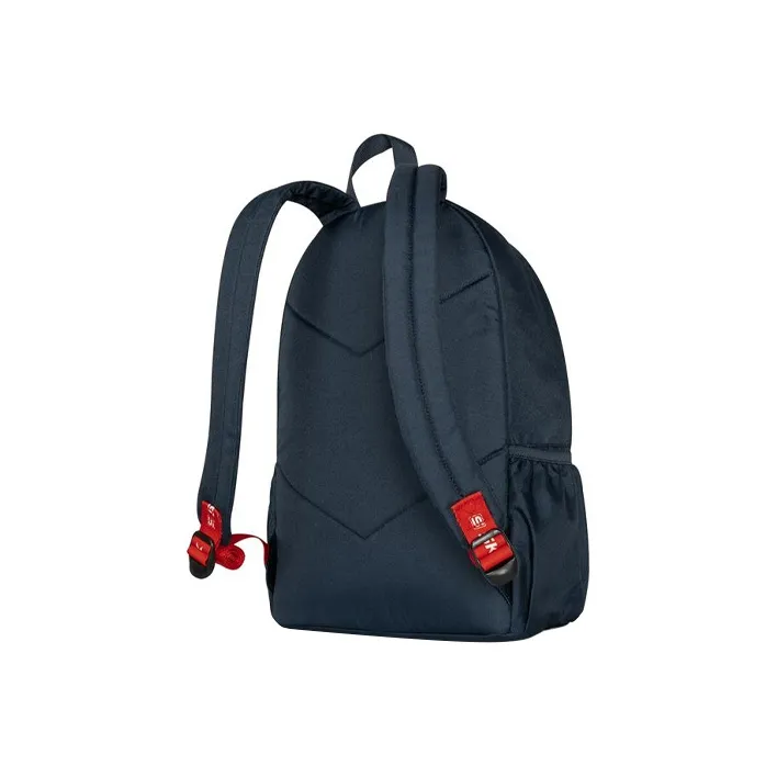 Skechers Fabric Backpack Regular Unisex Navy Blue-3