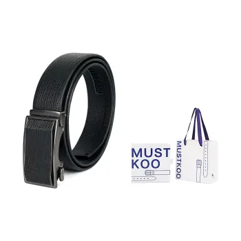 MUSTKOO Leather Belts Men