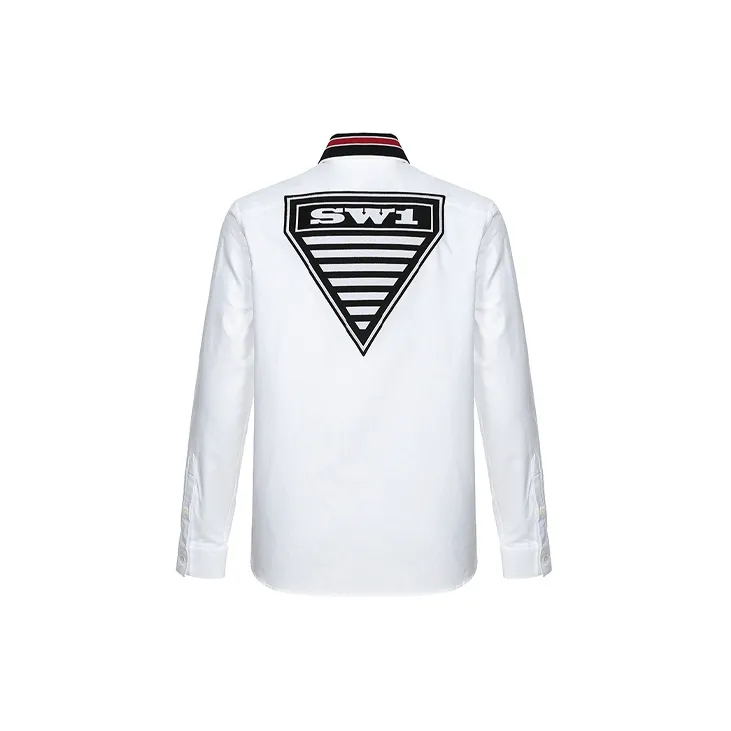 Burberry Shirts Men White-1
