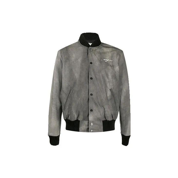 OFF WHITE Airport Tape Varsity Jacket-1