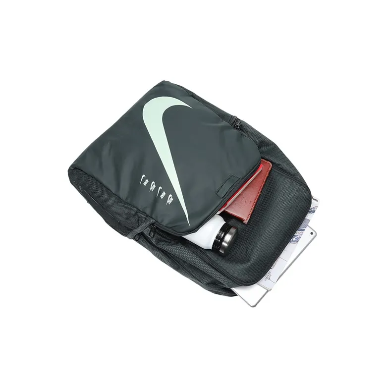 Nike Polyester Sports Bag Casual Bag Backpack Regular Unisex Black-4