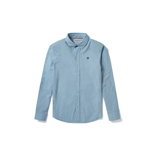 Timberland Shirts Men Sky Blue