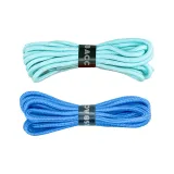 Lake Blue Round Shoelace 1 Pack+Carolina Blue Round Shoelace 1 Pair