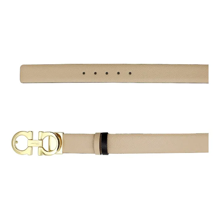 Ferragamo Gancini Leather Belts Women's-1