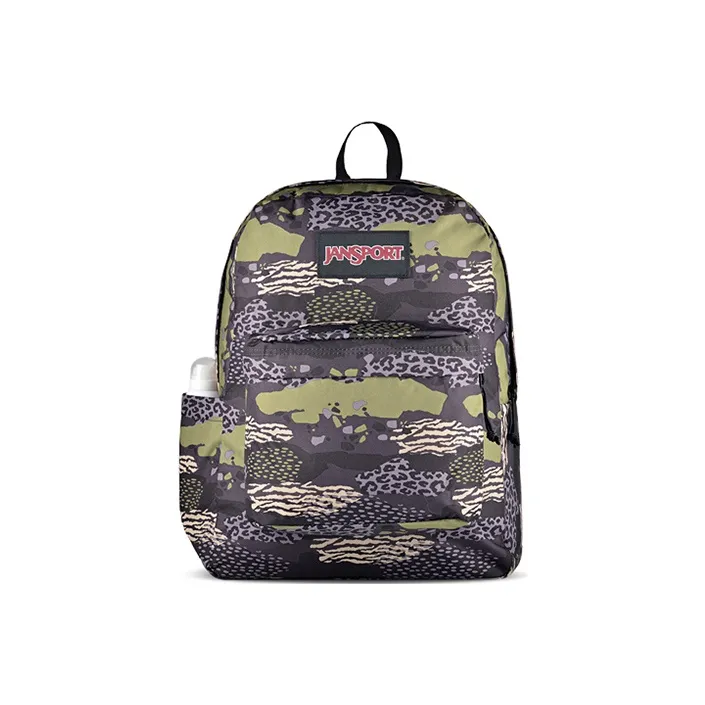 JanSport Polyester Backpack Regular Unisex Animal Print Camouflage-0