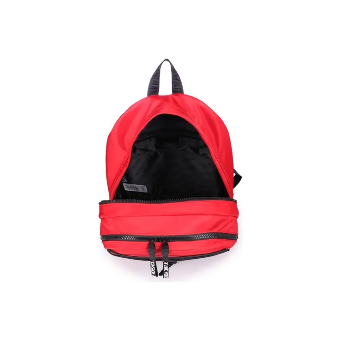 VERSACE JEANS COUTURE Polyester Backpack Men's Red Black-4