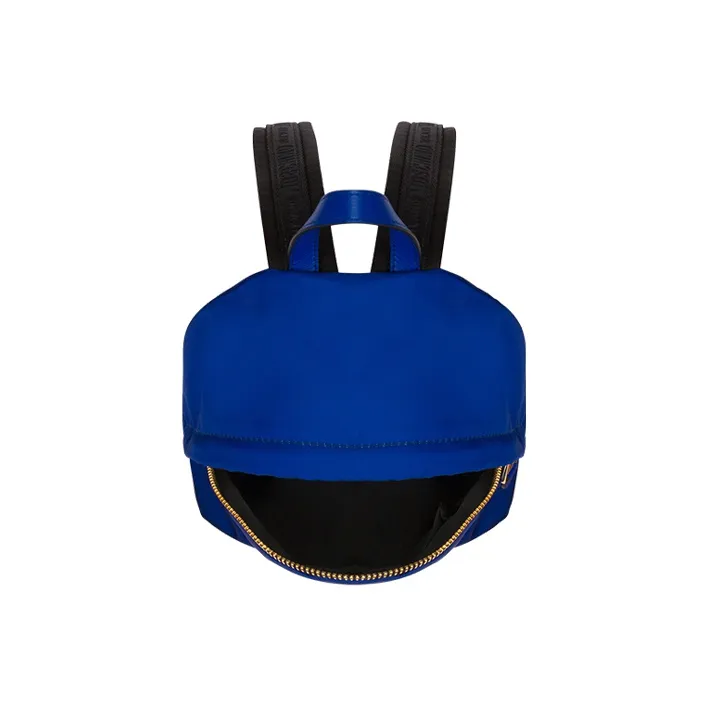 MOSCHINO Polyester Backpack Women's Blue-2