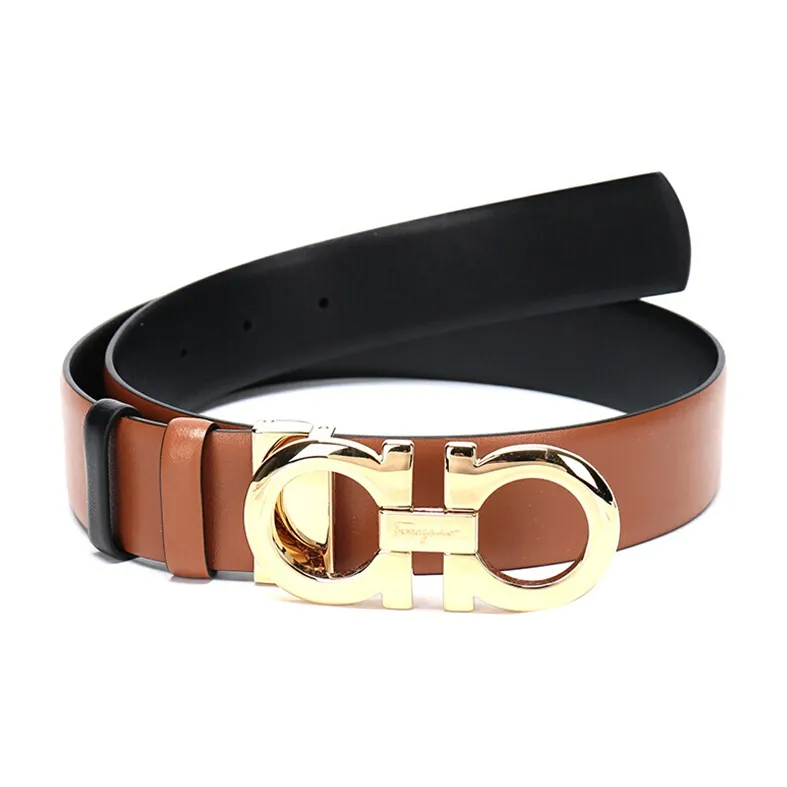 Ferragamo Reversible Gancini Belt-0