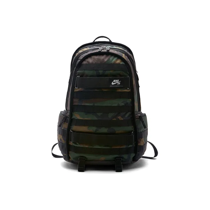 Nike Polyester Double Shoulder Backpack Regular Unisex Camouflage-0