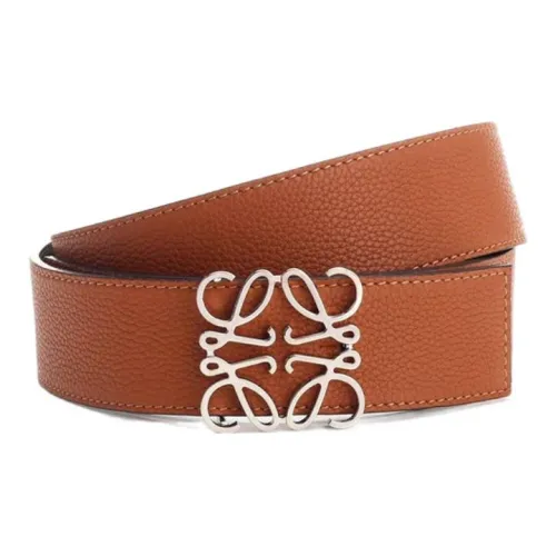 LOEWE Leather Belts Unisex Brown