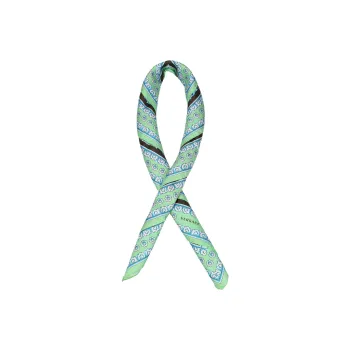 VERSACE Silk Scarves Women's Green