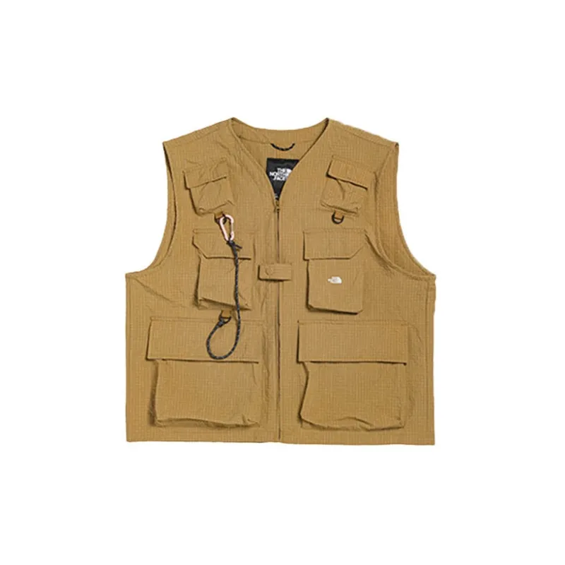 THE NORTH FACE Spring And Summer Natural Journey Collection UE Collection Shirt Men's Khaki-3