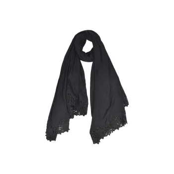 ERMANNO SCERVINO Floral embroidered Scarf