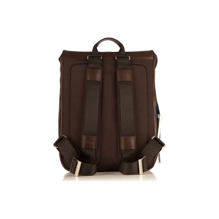 KNOMO Cow Leather Backpack Regular Unisex Brown-2