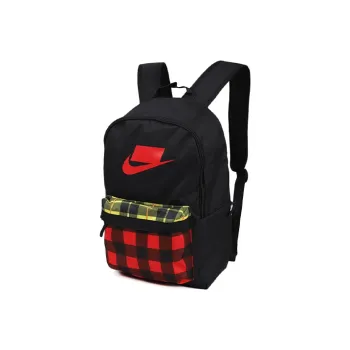 Nike Polyester Backpack Regular Unisex Red Black