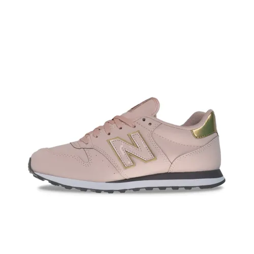 New Balance NB 500 Running Shoes Women's Low-Top Rouge Pink/Gold