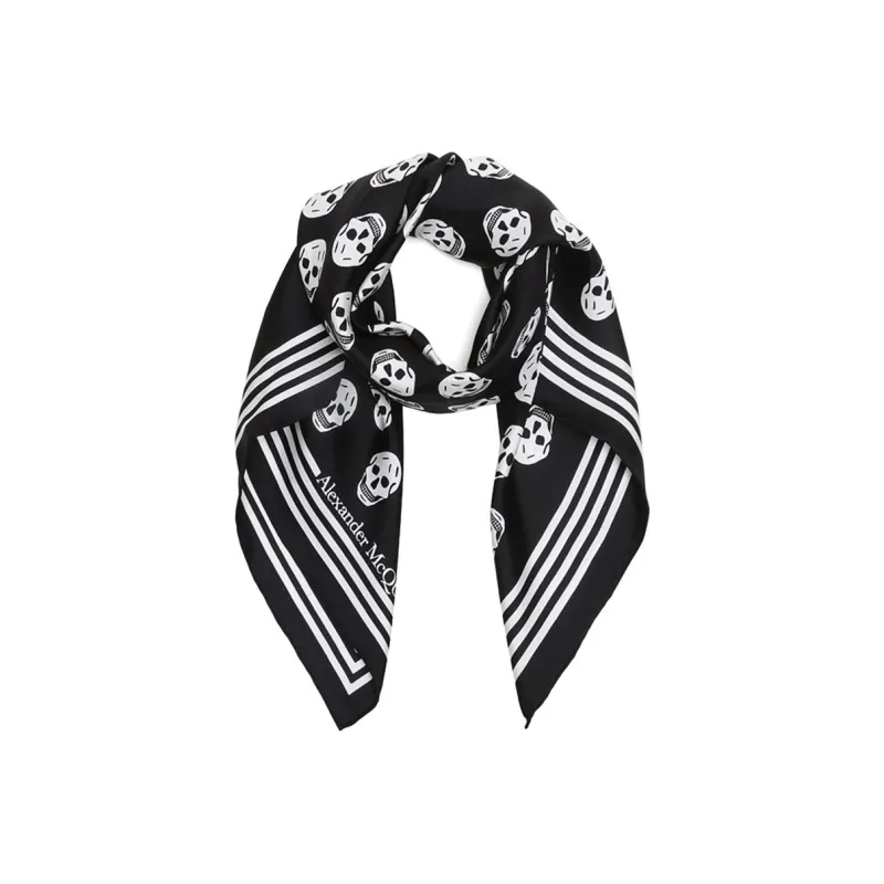 Alexander McQueen Skull Printed Scarf-0