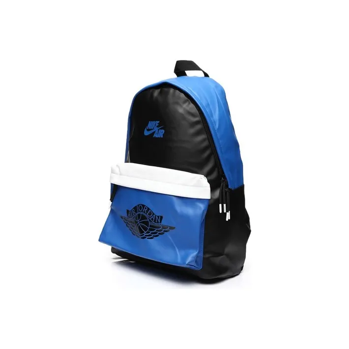 Jordan Polyester Basketball Bag Backpack Large Size Unisex Royal Blue/Black-1