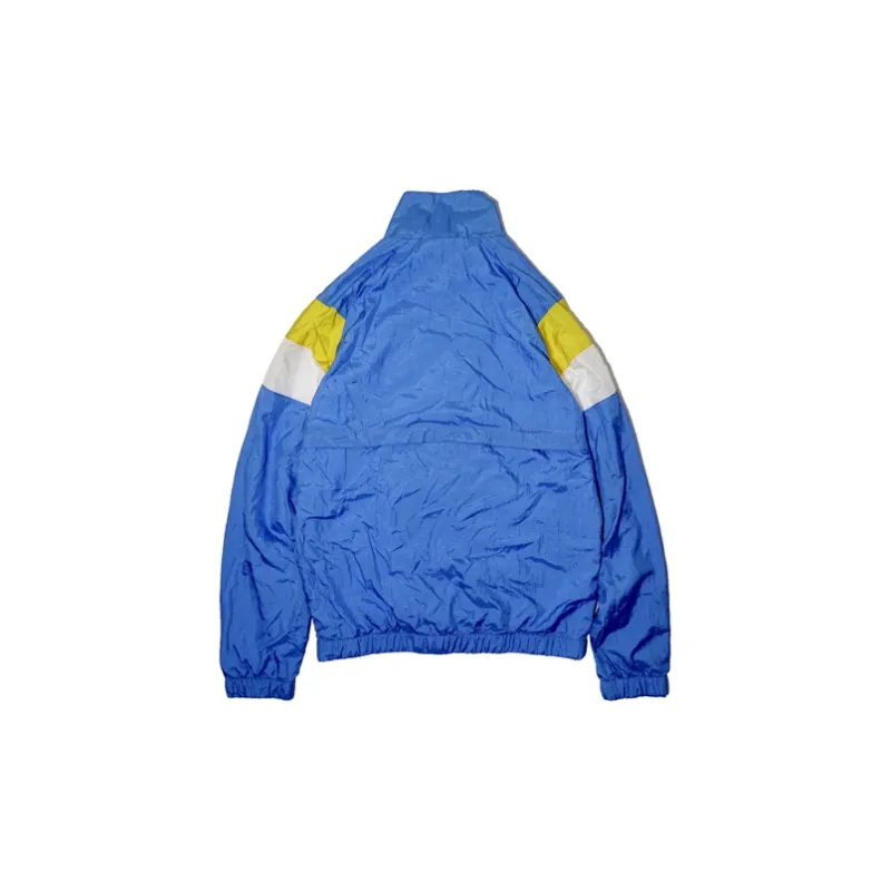 Champion Jacket US Version Unisex Blue Yellow White-1