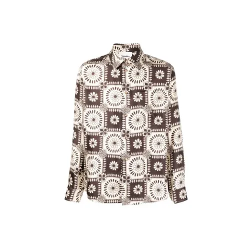 NANUSHKA Shirts Men Brown