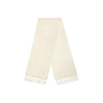 FENDI Knit Scarves Women's White