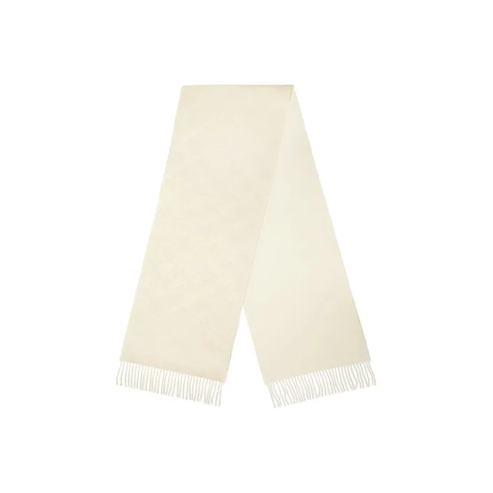 FENDI Knit Scarves Women's White-0