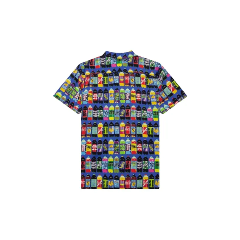 Vans x Fergus Purcell Shirt Men's Blue-1