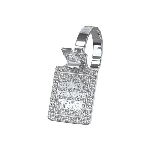 RAWNESS Jewelry Accessories Unisex Do Not Remove Tag, Non-Removable Label Shoe Buckle