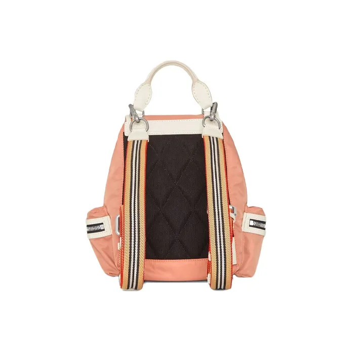 Burberry Calfskin Backpack Regular Women's Pink-3