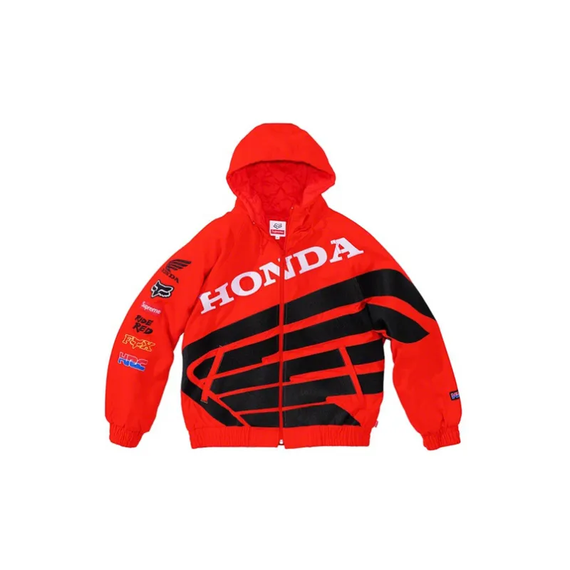 Supreme Honda Fox Racing Puffy Zip Up Jacket - Cheap Rcj Jordan Outlet 