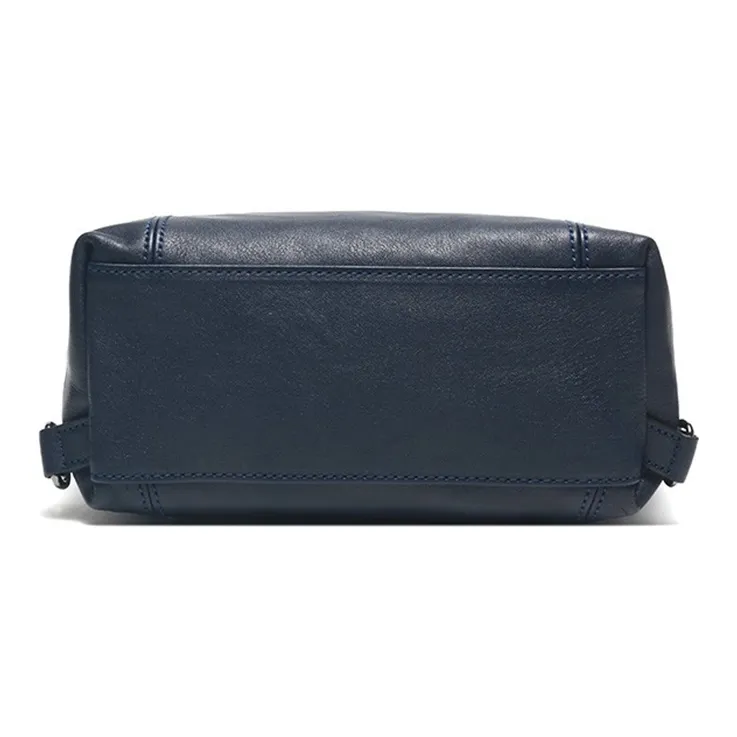 LONGCHAMP Le Pliage Cuir Sheepskin Backpack Mini Women's Navy-4