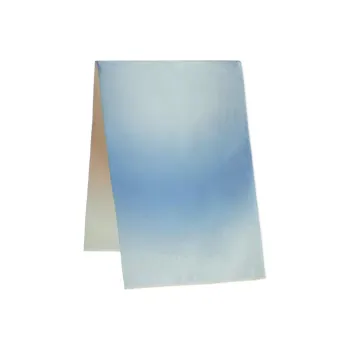 Burberry Horseferry Silk Scarves Unisex Light Blue/Soft Yellow Umber