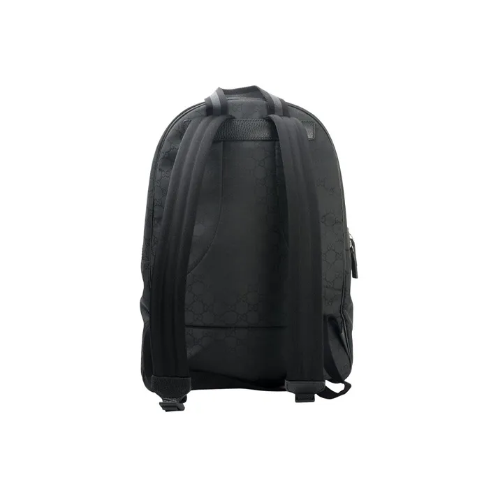 GUCCI Slim Backpack GG Black-2
