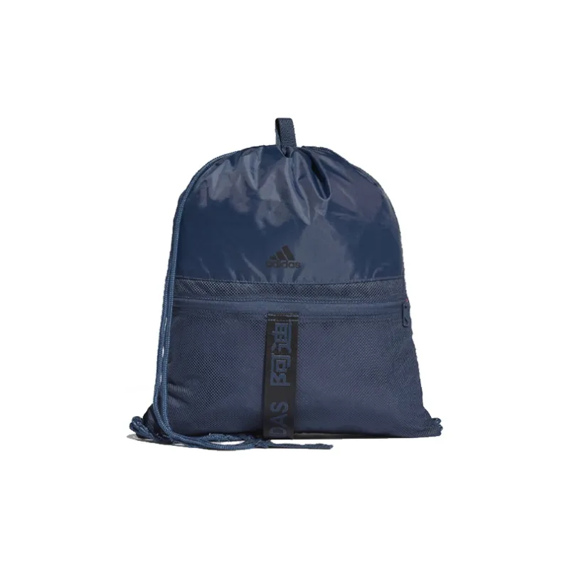 Adidas Polyester Drawstring Bag Backpack Regular Unisex Navy Blue-0
