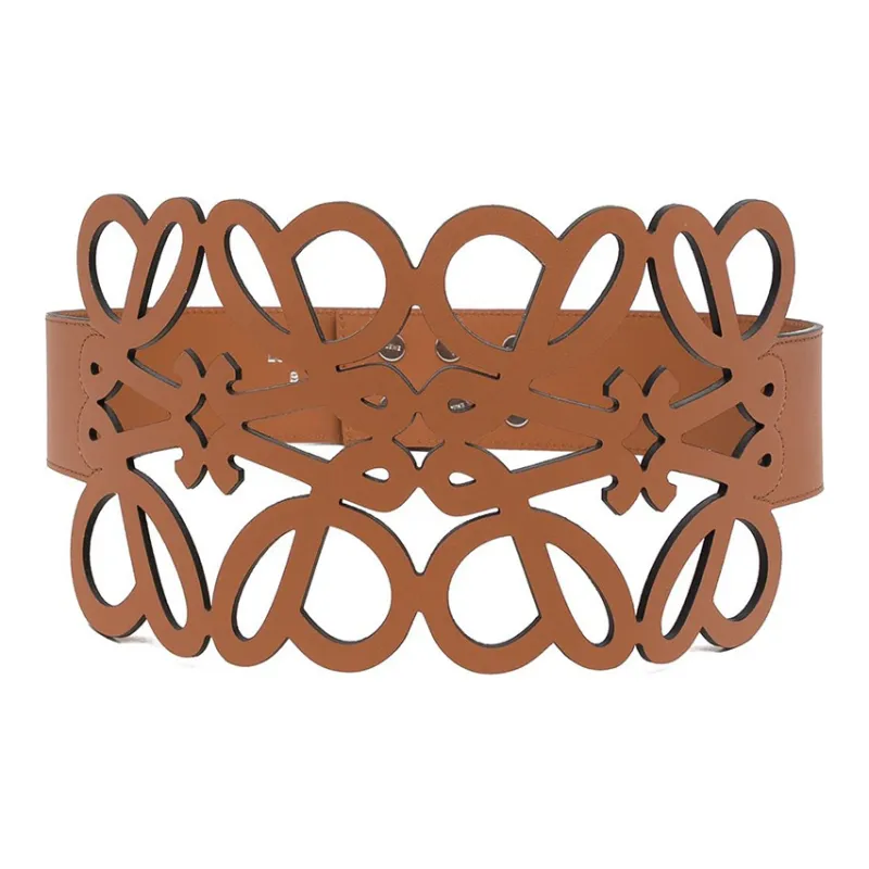 LOEWE Leather Belts Women's Tan-0