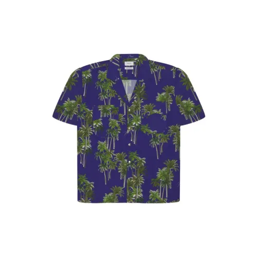 RHUDE Shirts Men Blue